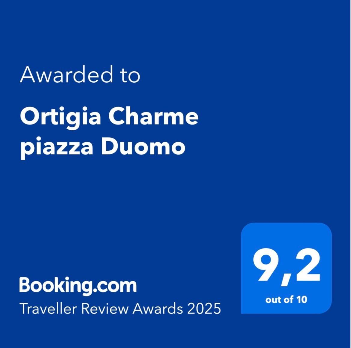 Ferienwohnung Ortigia Charme Piazza Duomo Syrakus Exterior foto